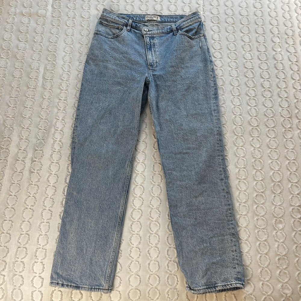 Abercrombie & Fitch Jeans Women's 31 / 12 R The 90's Straight Ultra High Rise